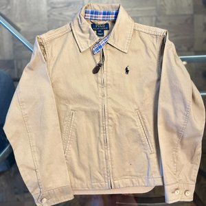 POLO RALPH LAUREN KHAKI DRIVING JACKET